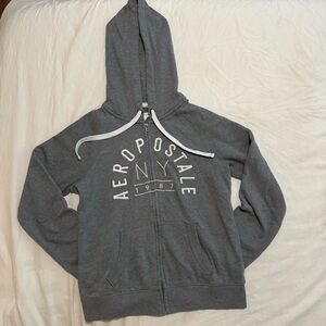 Aeropostale NY Eighty Seven Full-Zip Hoodie
